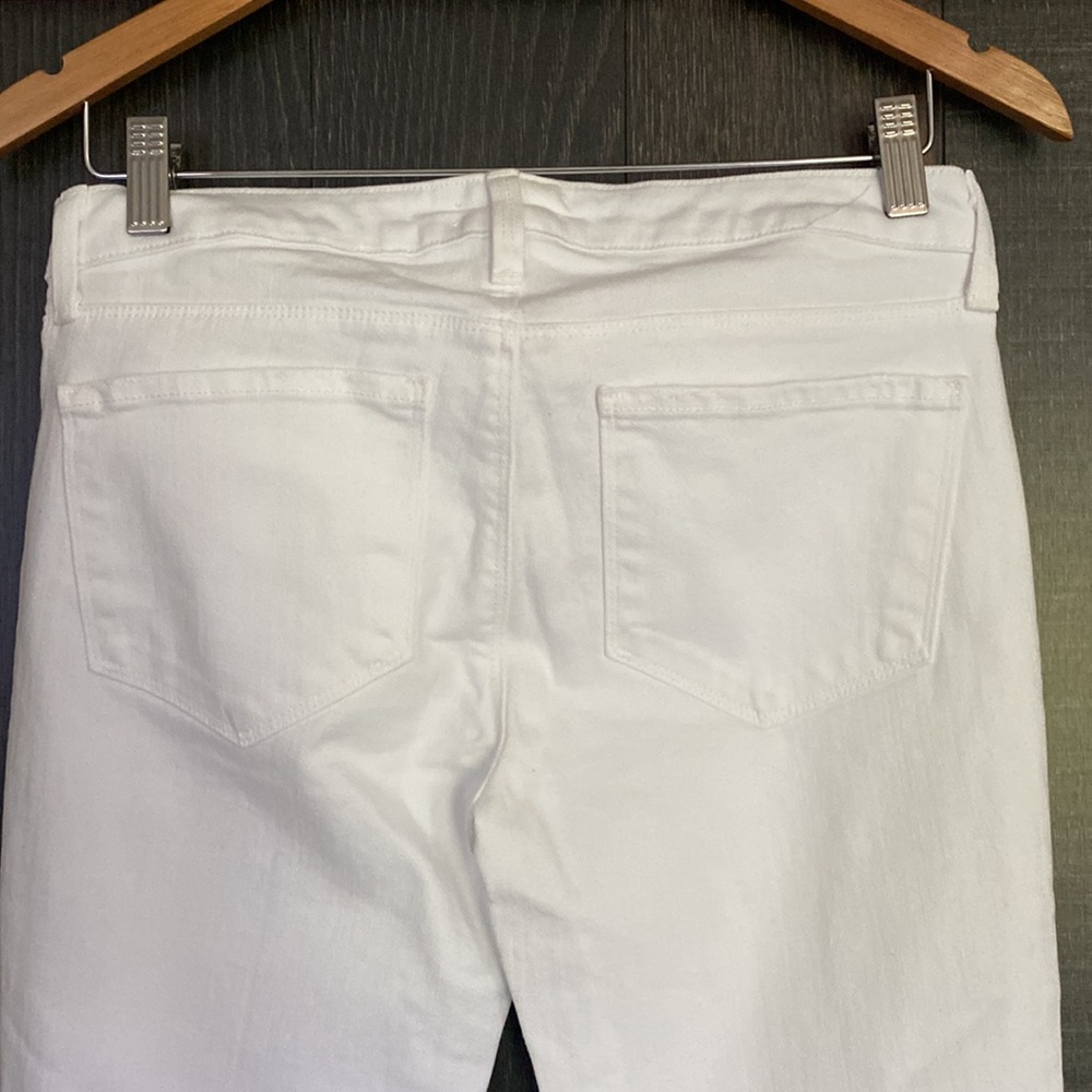 L’agence Chantal Low Rise Skinny Jeans in Blanc (white) - Picture 7 of 8